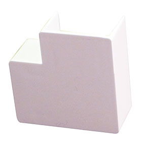 Flat Angle for PVC 25 x 16mm Mini Trunking