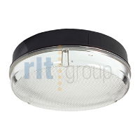 KRYPTON - Bulkhead 16W Round, Black/Prismatic