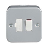 Metal Clad 13A Switched Fused Spur