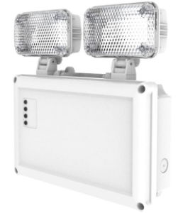 DELTIKLED Twinspot- 3hr Maintained Twinspot Luminaire 