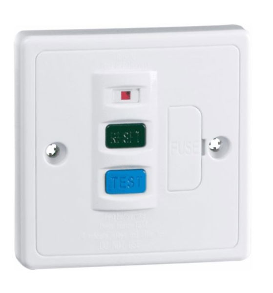 RCD Fused Spur 13A White