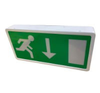 DELTIKLED - Exit Box LED 3hr Maintained Arrow Down